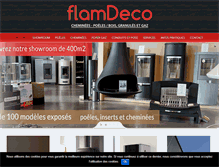 Tablet Screenshot of flamdeco.com